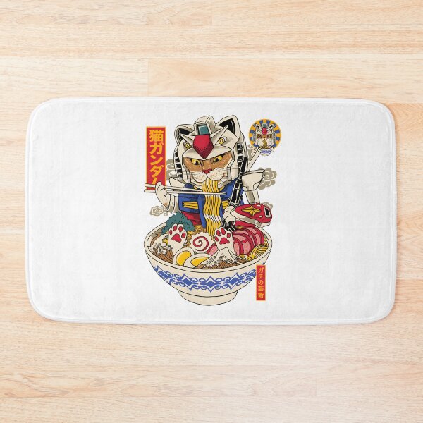 Item preview, Mecha Neko Slurping Ramen Bowl Aesthetic Japanese Anime Robot Cat Art | ⭐⭐⭐⭐⭐ designed and sold by tlcgiftcenter.