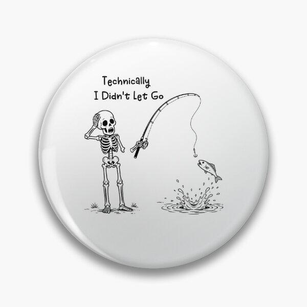 Item preview, Technically I Didn't Let Go Fishing Funny Fisherman Angler Gift designed and sold by gunaone-design.