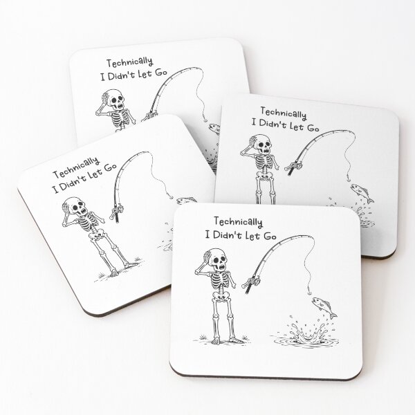 Item preview, Technically I Didn't Let Go Fishing Funny Fisherman Angler Gift designed and sold by gunaone-design.