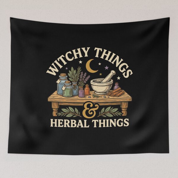 Item preview, Witchy Things & Herbal Things designed and sold by Daily Mood Tees.