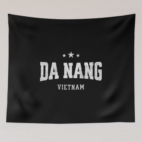 Item preview, Da Nang Vietnam Vintage Varsity Distressed Retro College Travel Design designed and sold by NiceTeeClub.