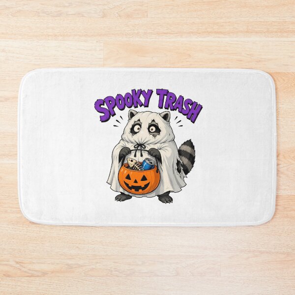 Item preview, Spooky Halloween Trash Panda Raccoon Ghost designed and sold by chattsuede.