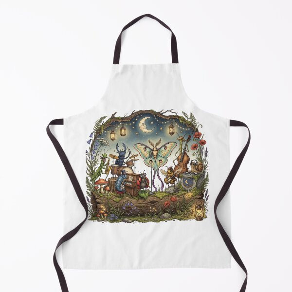 Item preview, Insect Jazz Band Moth Singer T-Shirt | Whimsical Forest Music Woodland Animals Fairycore Tee designed and sold by DragonPrint.