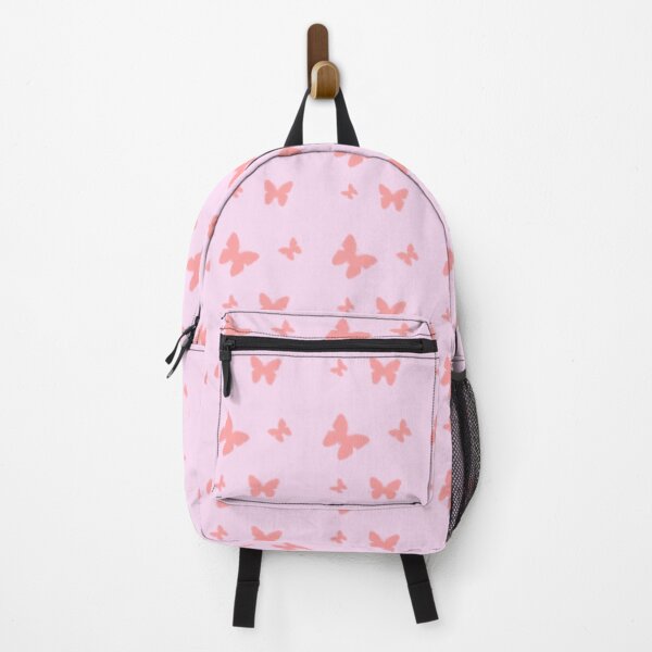Item preview, Cute Pastel Pink Butterfly Pattern - Y2K Minimalist Aesthetic designed and sold by Yasmine Mohammed.