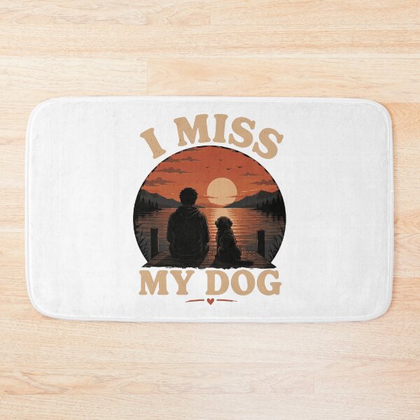 Item preview, I miss my dog gif for dog lover and mom, son designed and sold by Whirx.