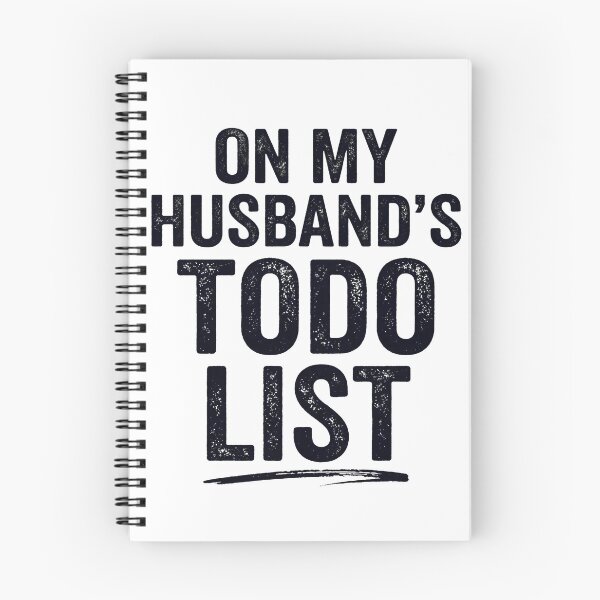 Item preview, On My Husbands Todo List Funny Wife Quote Premium T-Shirt designed and sold by omar ousalah.