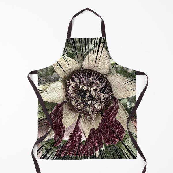 Item preview, Gothic Exotic Flower Manga Speed Lines Comic Pop Art designed and sold by BalkanBloomArt.