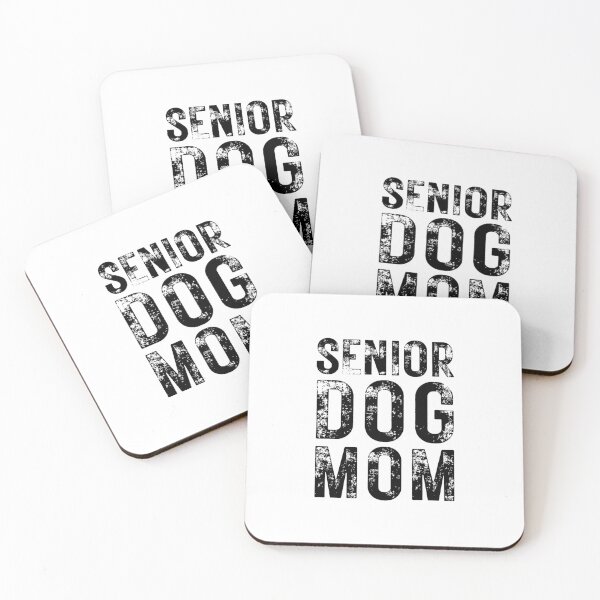 Item preview, Senior Dog Mom Proud Owner of Wise Old Dogs designed and sold by Artycom.