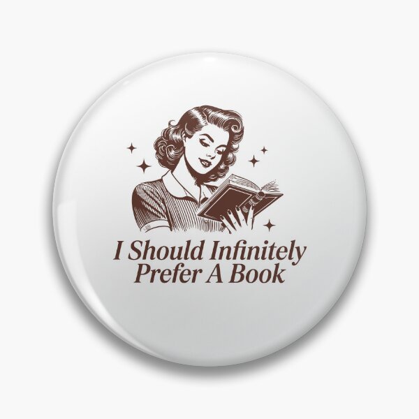 Item preview, I Should Infinitely Prefer A Book - Reading Humor designed and sold by gunaone-design.