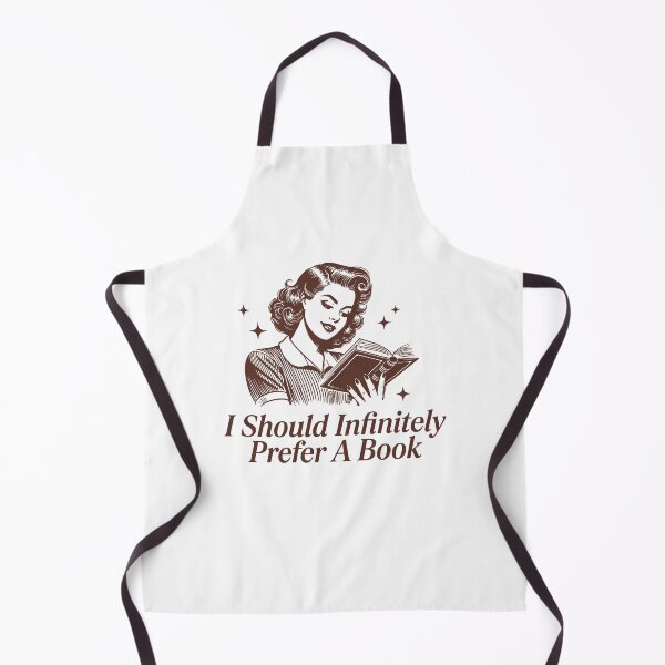 Item preview, I Should Infinitely Prefer A Book - Reading Humor designed and sold by gunaone-design.