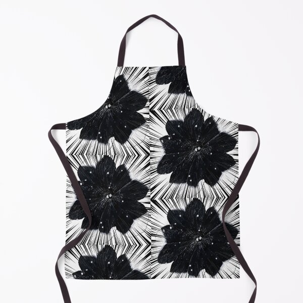 Item preview, Gothic Black Flower Manga Speed Lines Comic Pop Art designed and sold by BalkanBloomArt.