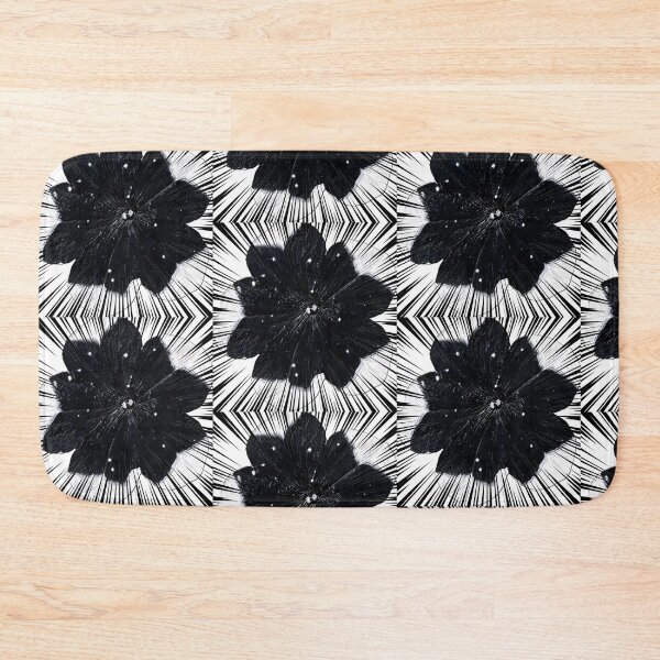 Item preview, Gothic Black Flower Manga Speed Lines Comic Pop Art designed and sold by BalkanBloom.