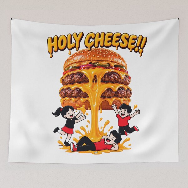 Item preview, Holy Cheese - Cheeseburger Lover designed and sold by YOFANTZ!.
