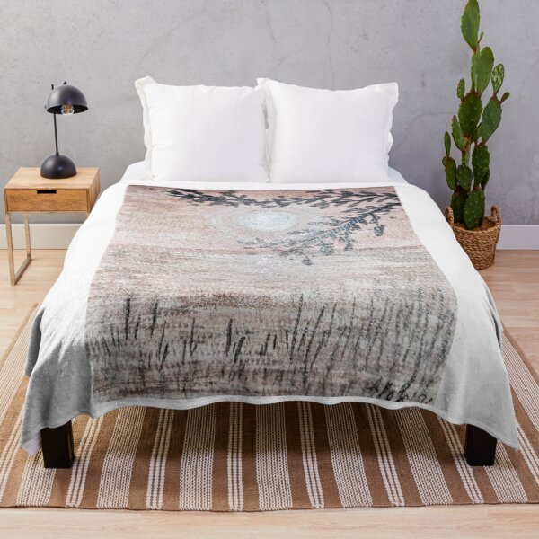 Item preview, Shimmery Sunset Over Waters Coastal Silhouette designed and sold by TerrellynKinneu.