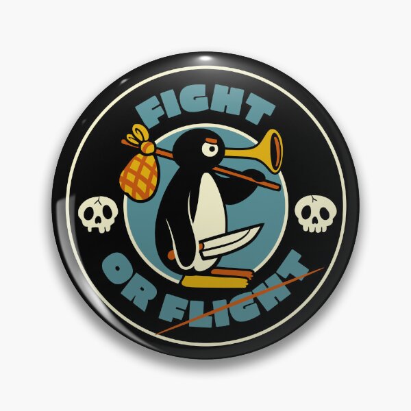 Item preview, Fight or Flight Penguin designed and sold by Tobe Fonseca®.