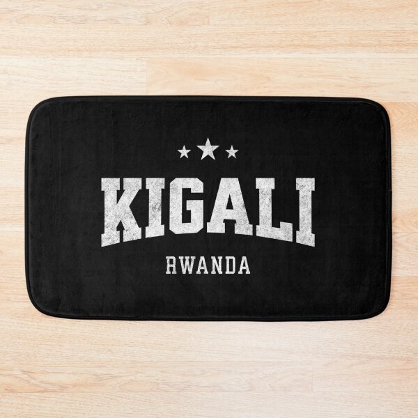 Item preview, Kigali Rwanda Vintage Varsity Distressed Retro College Travel Design designed and sold by NiceTeeClub.