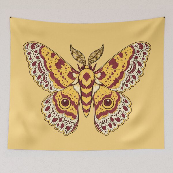 Item preview, Laced imperial moth designed and sold by etherElric.