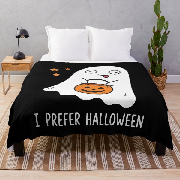Item preview, I Prefer Halloween Funny Spooky Boo Ghost designed and sold by gunaone-design.