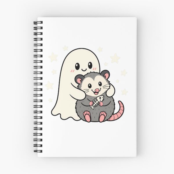 Item preview, Spooky Opossum Ghost Hug Pastel Goth Autumn Friend designed and sold by chattsuede.