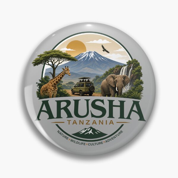 Item preview, Arusha Tanzania Africa designed and sold by NPStudio.