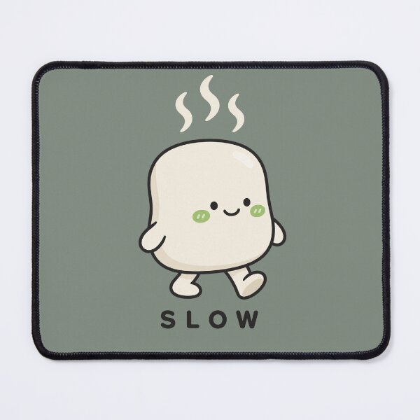 Item preview, Taking It Slow Cute Minimalist Self Care Blob designed and sold by QCena.