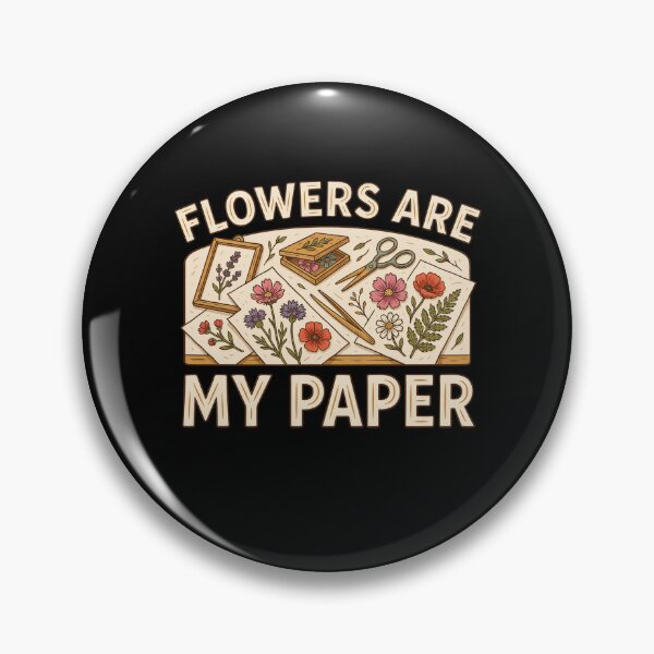 Item preview, Flowers Are My Paper designed and sold by Daily Mood Tees.