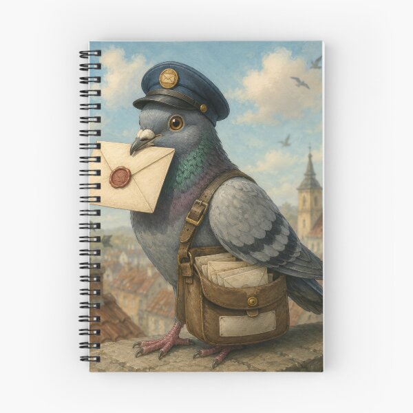 Item preview, Vintage Pigeon Adventurer Portrait designed and sold by ArcaneVisionArt.