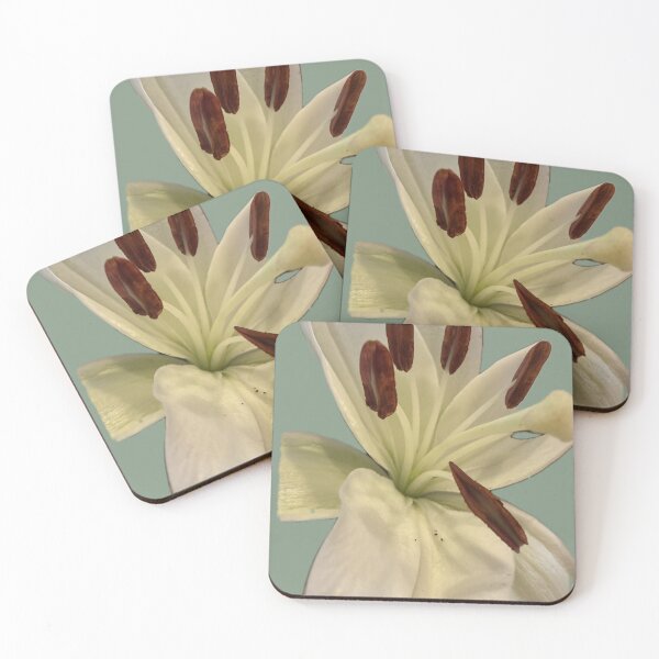 Item preview, White Lily Bloom Cutout designed and sold by BalkanBloomArt.