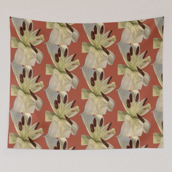 Item preview, White Lily Bloom Cutout designed and sold by BalkanBloomArt.