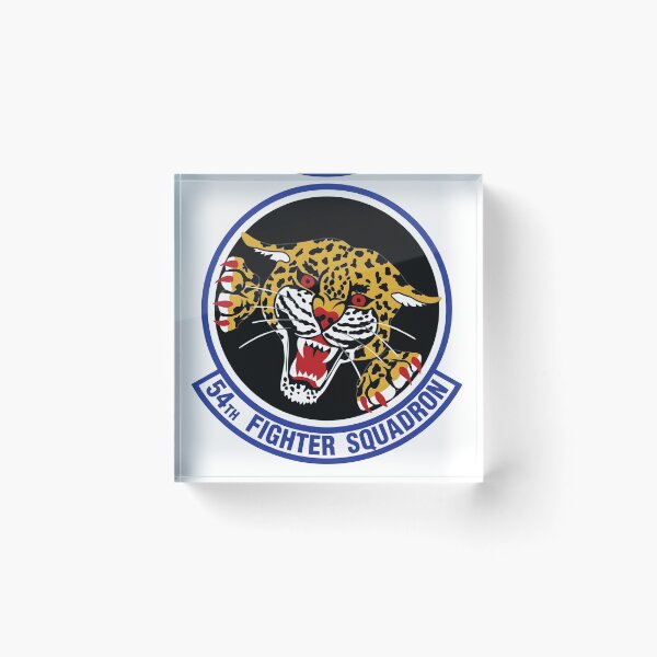 Item preview, USAF 54th Fighter Squadron Emblem - April 1989 designed and sold by CharlieDesings.