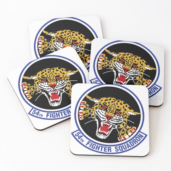 Item preview, USAF 54th Fighter Squadron Emblem - April 1989 designed and sold by CharlieDesings.