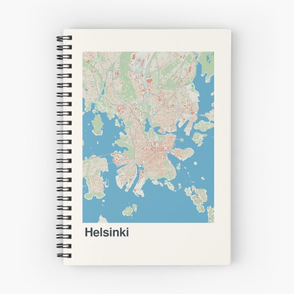 Item preview, Helsinki Minimalistic Map Art designed and sold by MapsNerd.