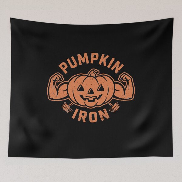 Item preview, Pumpkin Iron Funny Jacked Pumpkin designed and sold by gunaone-design.
