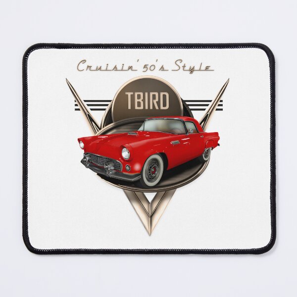 Item preview, Vintage Classic Thunderbird Car Art - Retro T-Bird Cruiser Design | Best Buy designed and sold by SpicyLife.