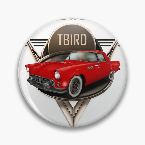 Item preview, Vintage Classic Thunderbird Car Art - Retro T-Bird Cruiser Design | Best Buy designed and sold by SpicyLife.