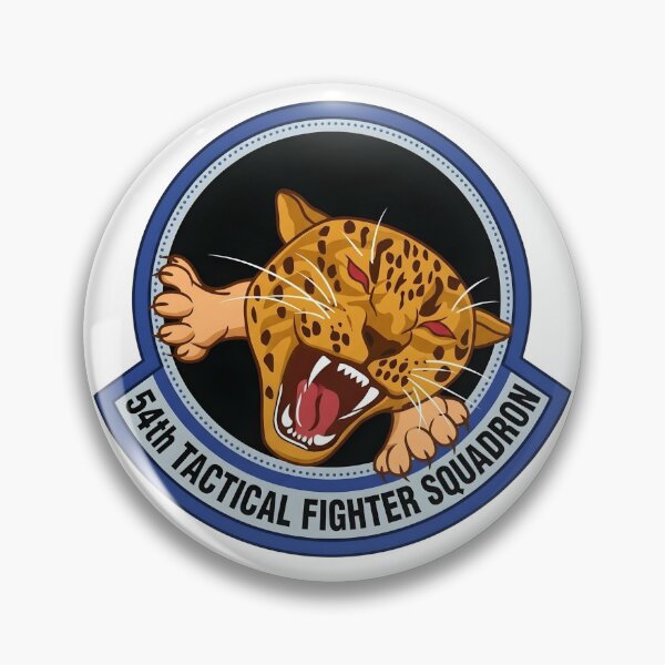 Item preview, USAF 54th Fighter Squadron Emblem - June 1988 designed and sold by CharlieDesings.