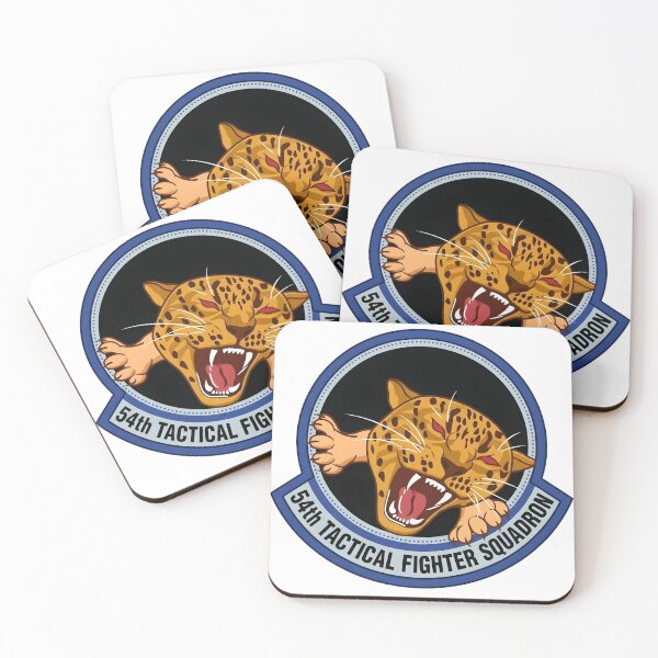 Item preview, USAF 54th Fighter Squadron Emblem - June 1988 designed and sold by CharlieDesings.
