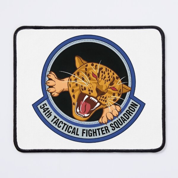 Item preview, USAF 54th Fighter Squadron Emblem - June 1988 designed and sold by CharlieDesings.