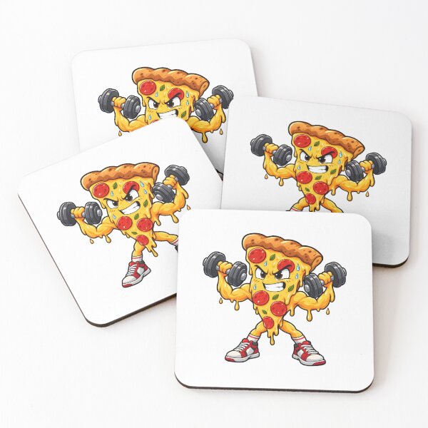 Item preview, Funny Pizza Workout Gym Design designed and sold by WeirdStation.