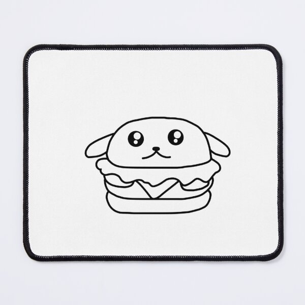 Item preview, Doger Line Art Dog Burger Illustration designed and sold by PassableStudio.