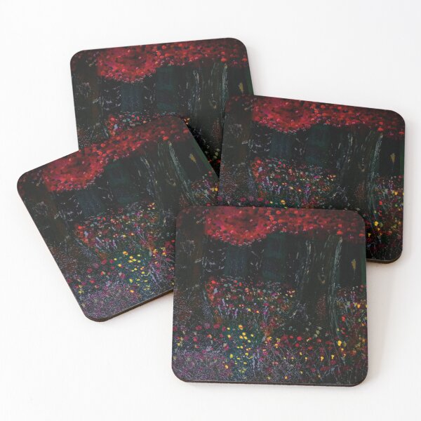 Item preview, Luminous Dark Forest Glow Painting designed and sold by TerrellynKinneu.