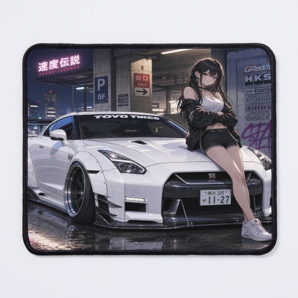 Item preview, Cyberpunk - Anime Girl Liberty Walk designed and sold by JMAVILA ART.