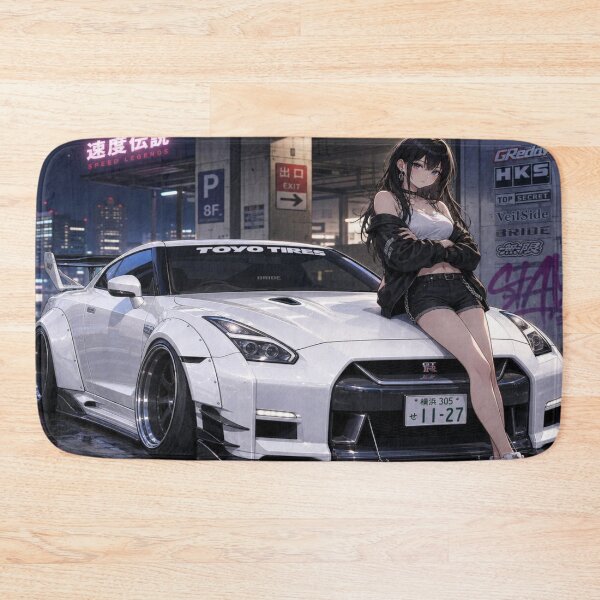 Item preview, Cyberpunk - Anime Girl Liberty Walk designed and sold by JMAVILA ART.