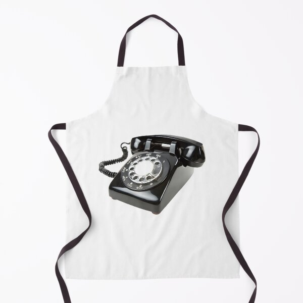 Item preview, Vintage Black Rotary Phone Retro Telephone Aesthetic Mid Century Decor Old School Communication Dial Design | ⭐⭐⭐⭐⭐ designed and sold by SpicyLife.