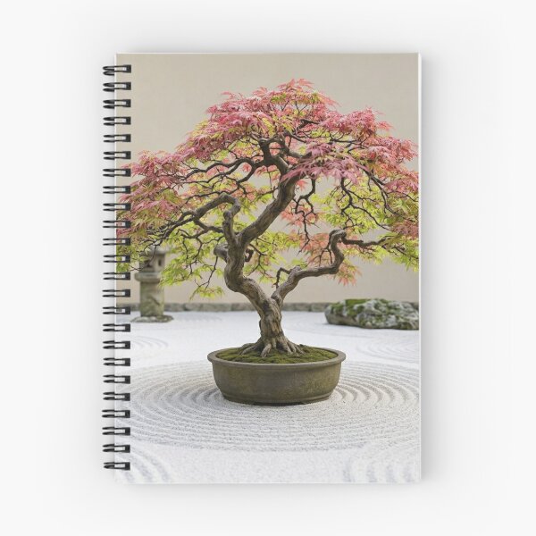 Item preview, Japanese Maple Bonsai Art Print - Zen Garden Miniature Tree designed and sold by Purrfecta.