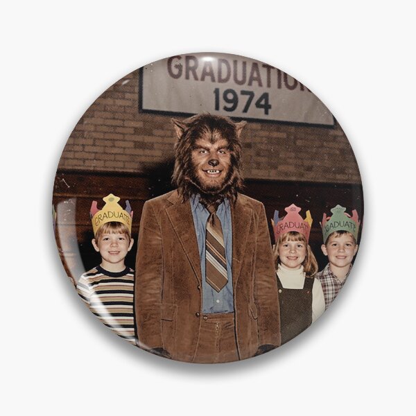 Item preview, Kindergarten Graduation 1974 Cursed Vintage Photo designed and sold by The Mellonaire.