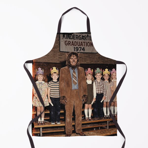 Item preview, Kindergarten Graduation 1974 Cursed Vintage Photo designed and sold by The Mellonaire.