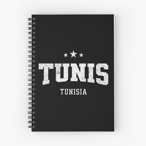 Item preview, Tunis Tunisia Vintage Varsity Distressed Retro College Travel Design designed and sold by NiceTeeClub.