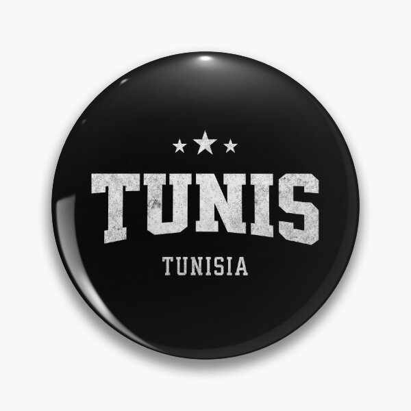 Item preview, Tunis Tunisia Vintage Varsity Distressed Retro College Travel Design designed and sold by NiceTeeClub.