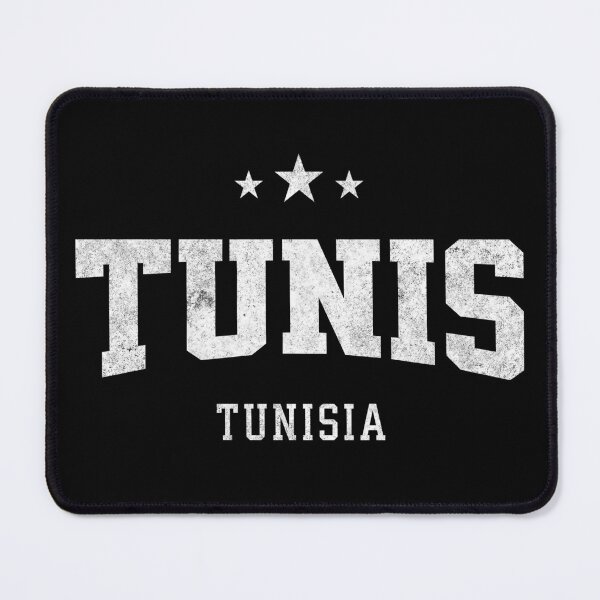 Item preview, Tunis Tunisia Vintage Varsity Distressed Retro College Travel Design designed and sold by NiceTeeClub.